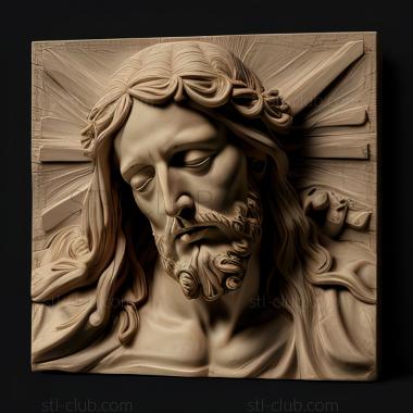 3D model st jesus (STL)